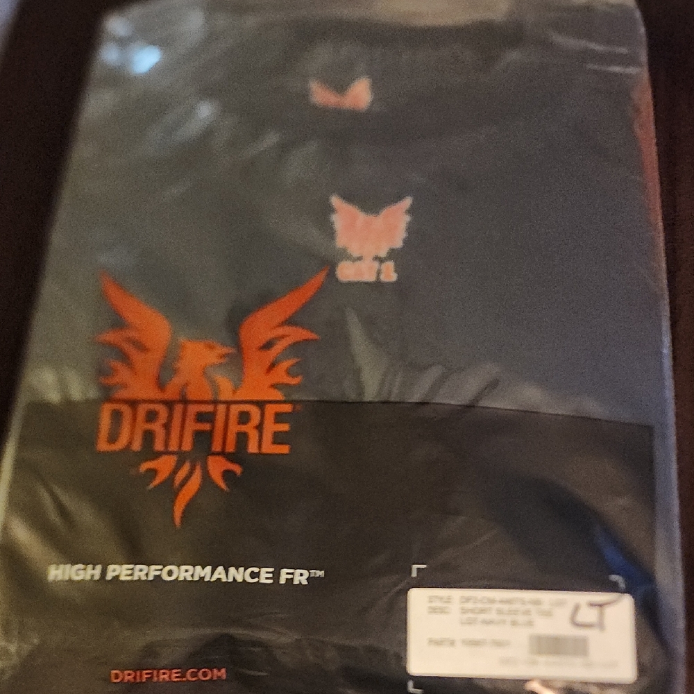 Mens DRIFIRE FR Short Sleeve Base Layer Work Shirt